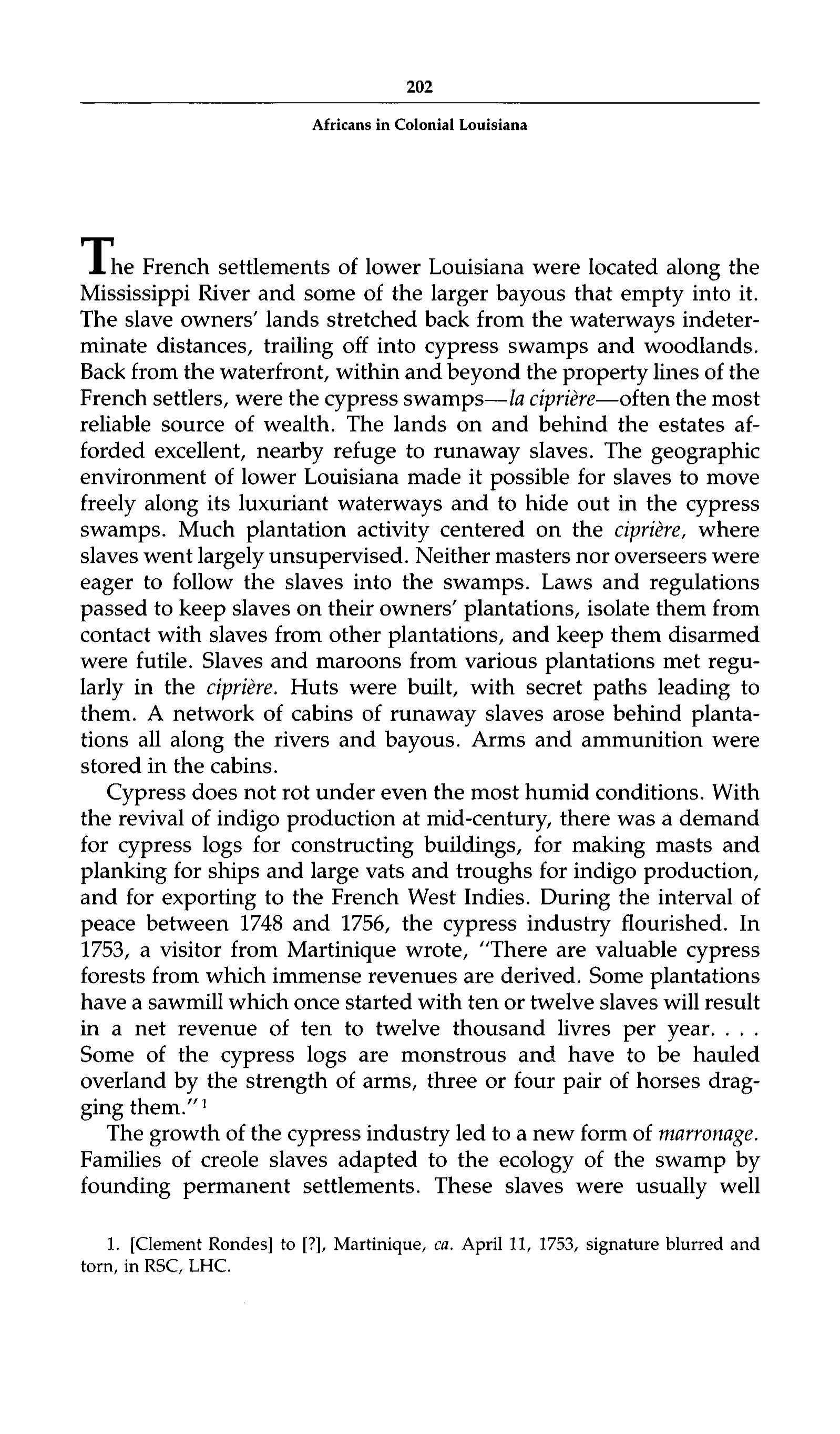 extract from Gwendolyn Midlo Hall, Africans in Colonial Louisiana
