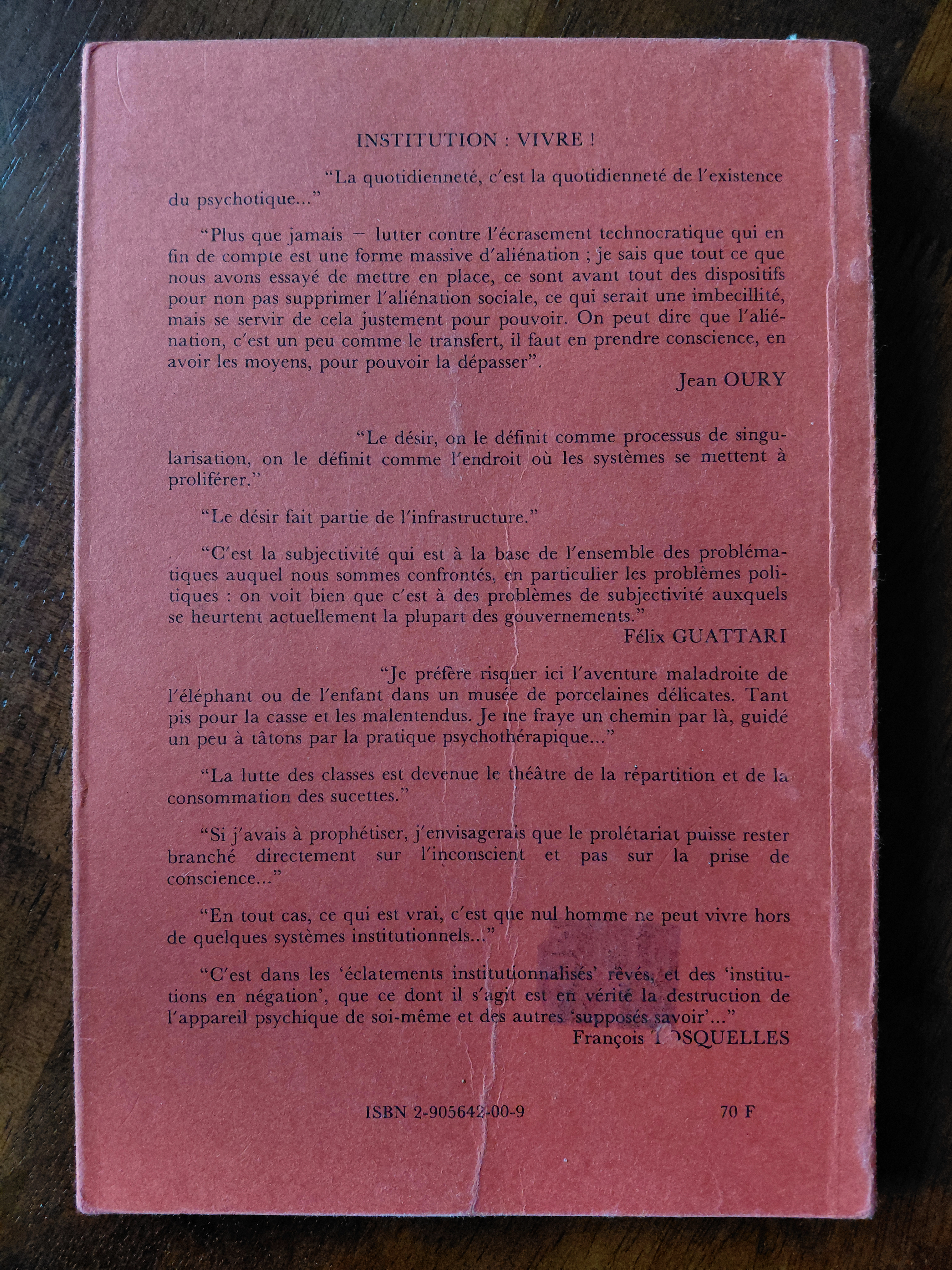 Back of copy of book, full page.