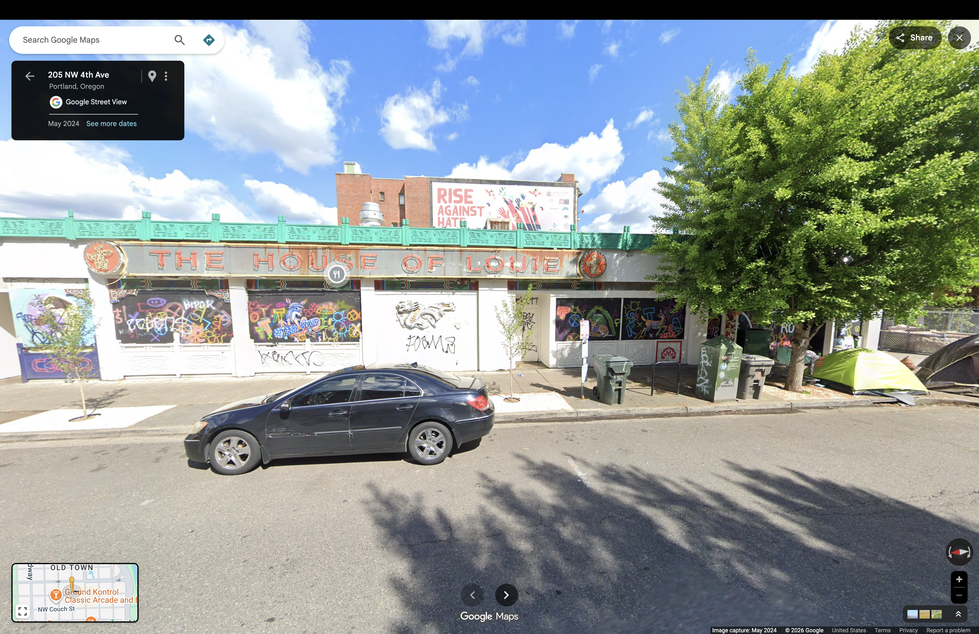 House of Louie still empty